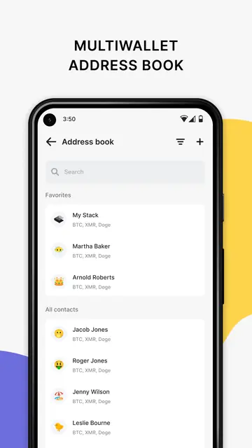 Screenshot 1 of Stack Wallet