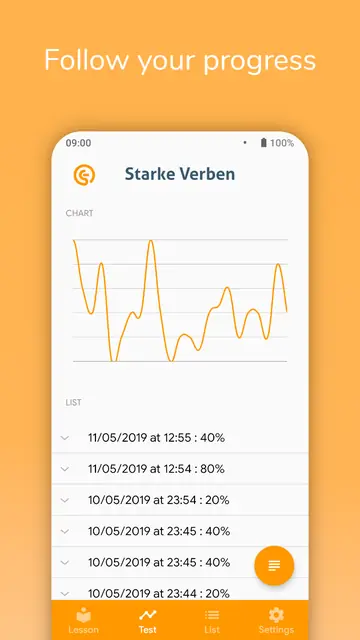 Screenshot 4 of Starke Verben