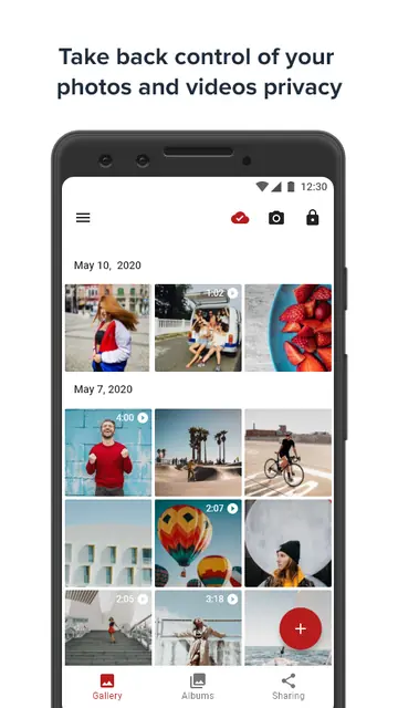 Screenshot 1 von Stingle Photos