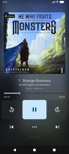 Screenshot 4 von Storii - audiobookshelf client