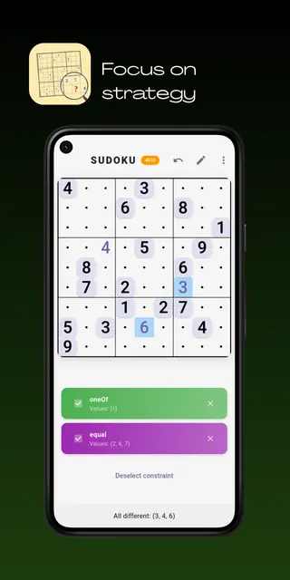 Screenshot 4 von Sudaku - Pattern-driven sudoku