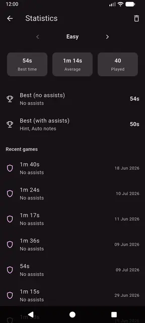 Screenshot 4 of Sudoku