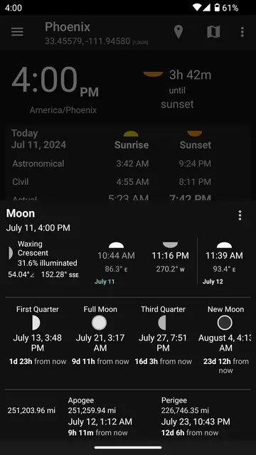 Screenshot 3 of Suntimes