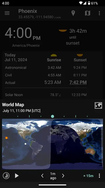 Screenshot 4 of Suntimes