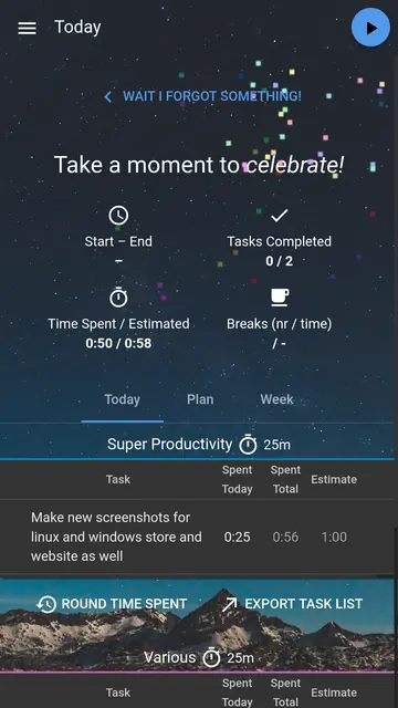 Screenshot 3 of Super Productivity