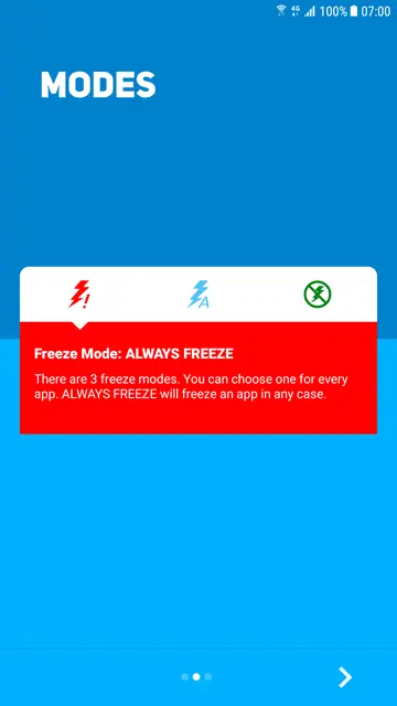 Screenshot 2 von SuperFreezZ: App stopper