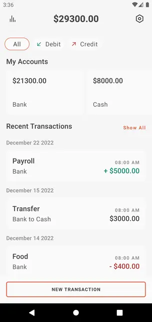 Screenshot 1 von Sushi - Personal Finance