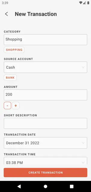 Screenshot 2 von Sushi - Personal Finance