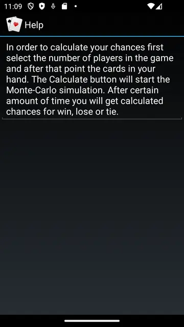 Screenshot 3 of Svarka Odds Calculator