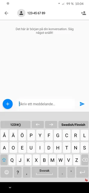 Screenshot 2 von Swedish for AnySoftKeyboard
