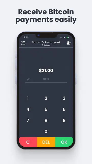 Screenshot 1 of Swiss Bitcoin Pay