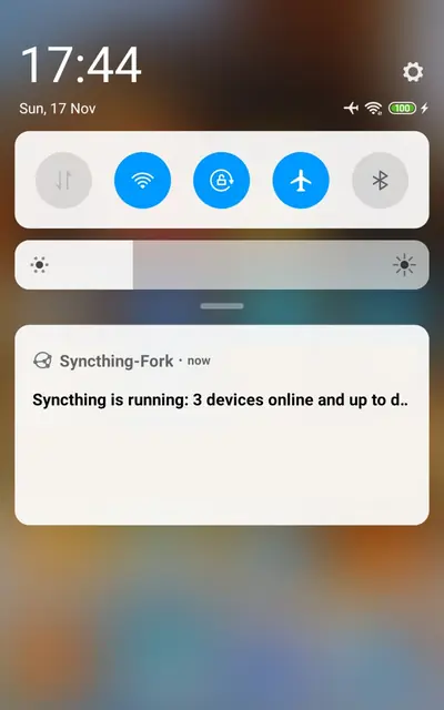 Screenshot 4 of Syncthing-Fork