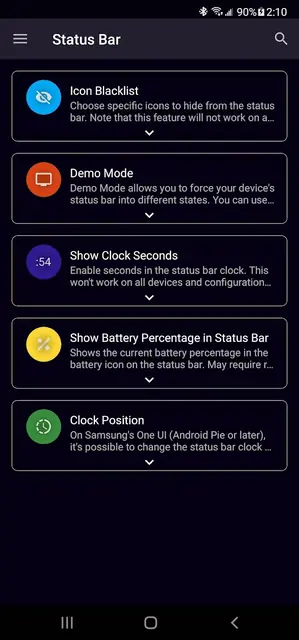 Screenshot 3 of SystemUI Tuner
