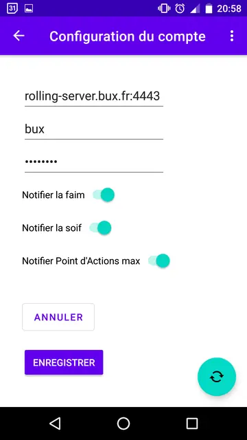 Screenshot 2 of Tableau de bord Rolling