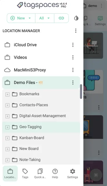 Screenshot 3 von TagSpaces