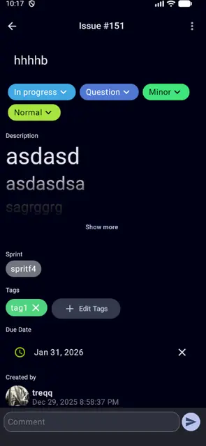 Screenshot 4 von Taiga Mobile