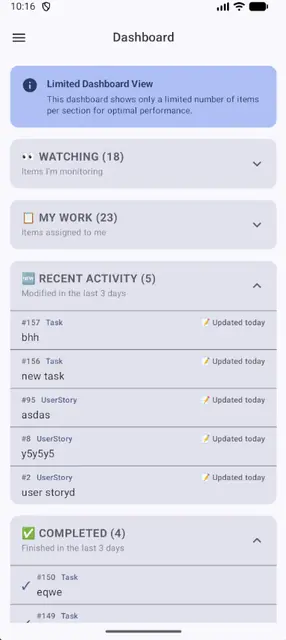Screenshot 4 of Taiga Mobile Nova