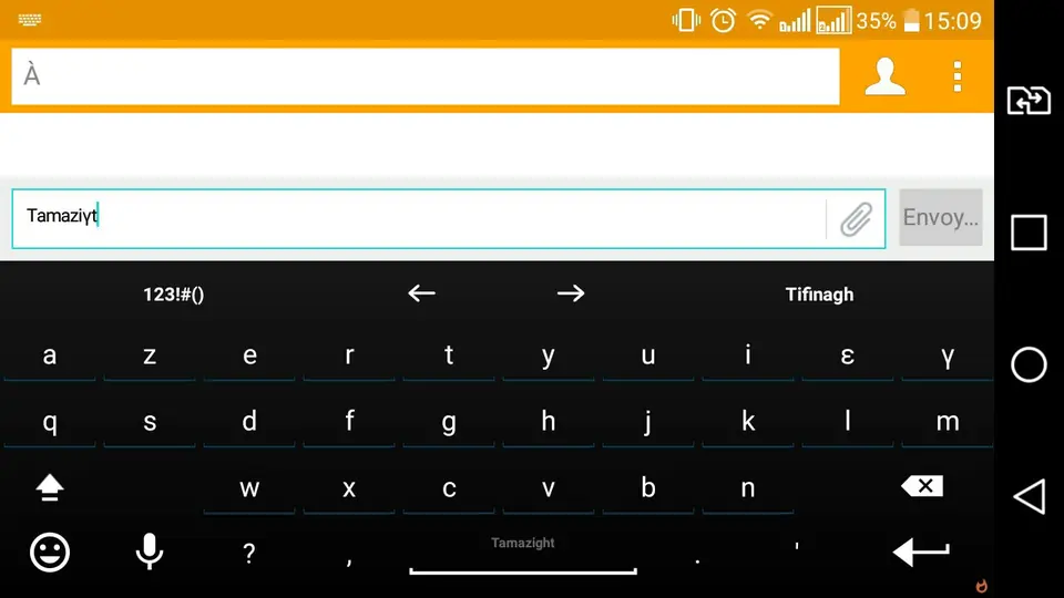 Screenshot 2 von Tamazight for AnySoftKeyboard