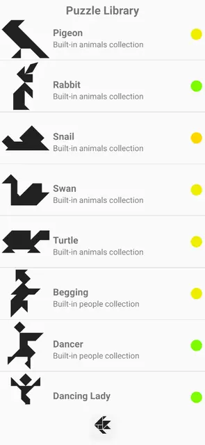 Screenshot 3 of Tangram