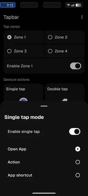 Screenshot 2 of Tapbar
