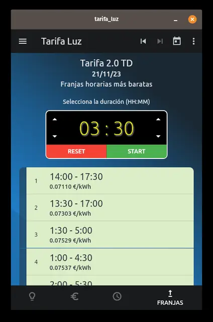Screenshot 4 von Tarifa luz