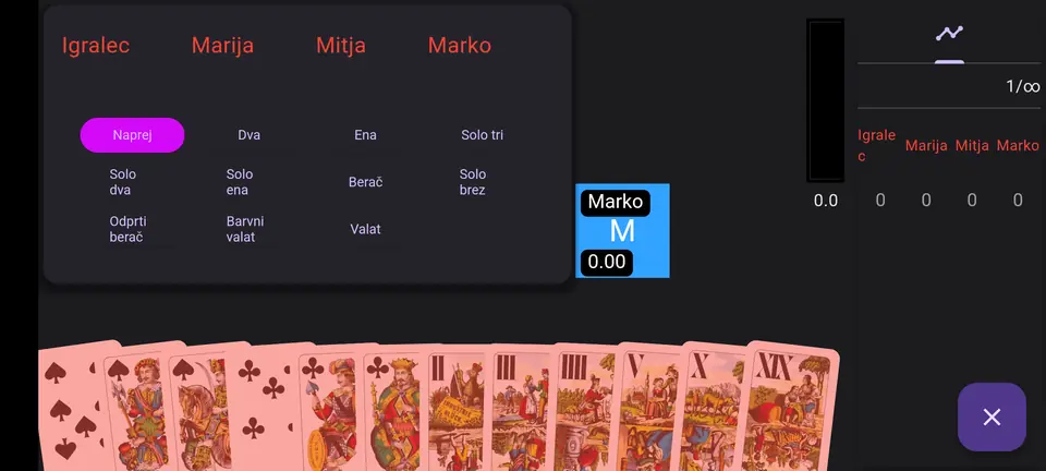 Screenshot 1 of Tarock Palčka