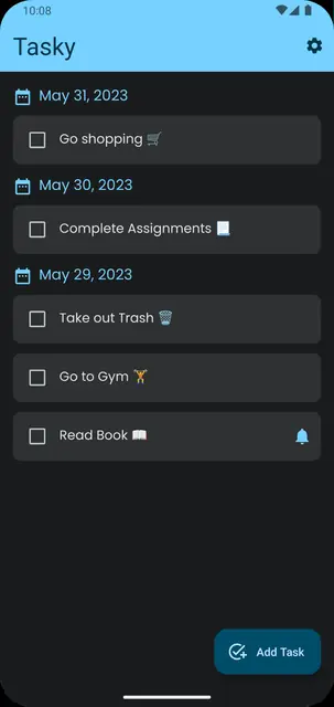 Screenshot 3 of Tasky
