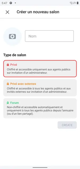 Screenshot 4 von Tchap Classique
