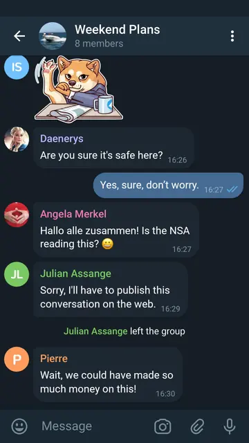Screenshot 2 of Telegram X FOSS