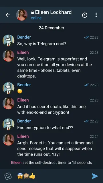 Screenshot 3 of Telegram X FOSS