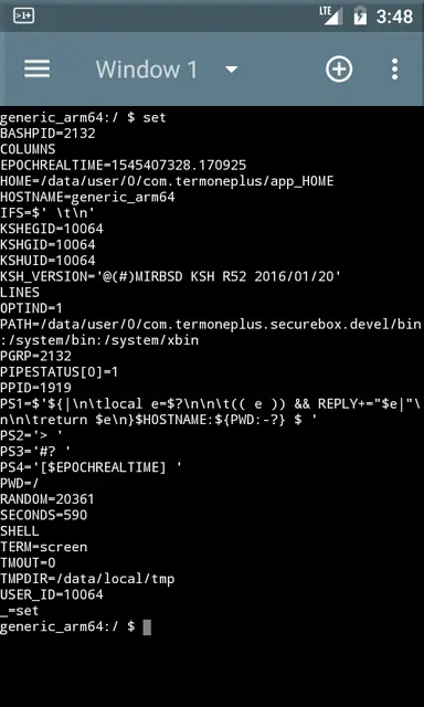 Screenshot 2 von Terminal Emulator