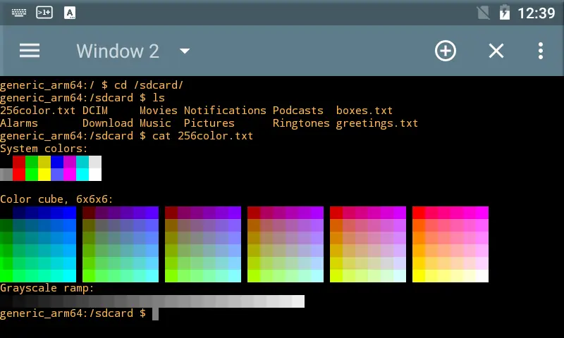 Screenshot 3 von Terminal Emulator