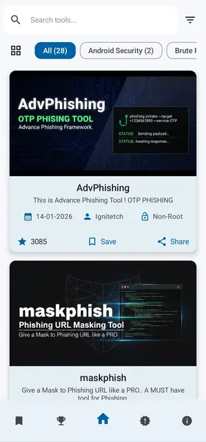 Screenshot 1 von Termux Hub