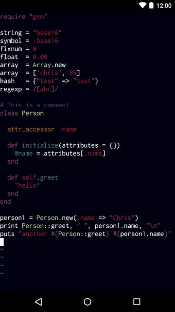 Screenshot 2 of Termux:Styling