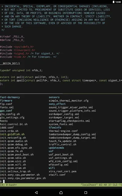 Screenshot 4 of Termux:Styling