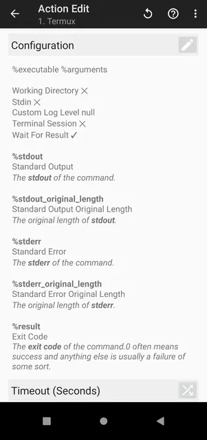 Screenshot 3 von Termux:Tasker
