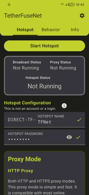 Screenshot 2 von TetherFuseNet