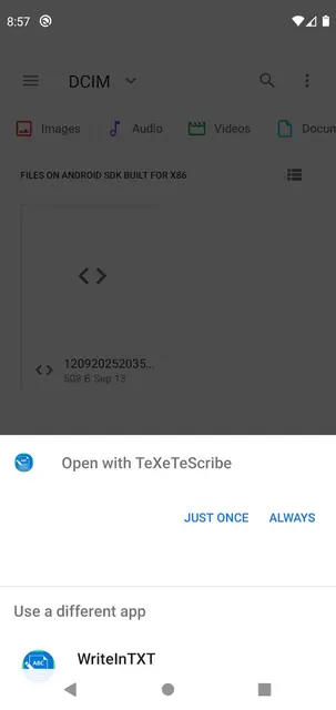 Screenshot 2 of ﻿TeXeTeScribe