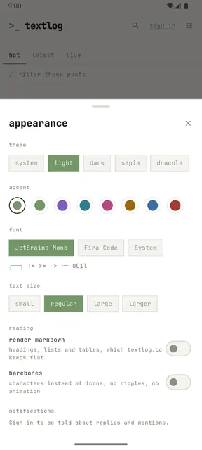 Screenshot 4 of textlog