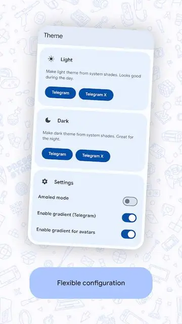 Screenshot 1 von TgMonet Theme