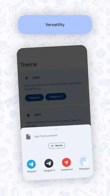 Screenshot 2 von TgMonet Theme