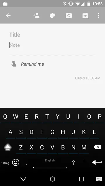 Screenshot 1 von Thai for AnySoftKeyboard