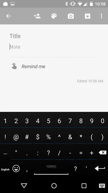Screenshot 2 von Thai for AnySoftKeyboard