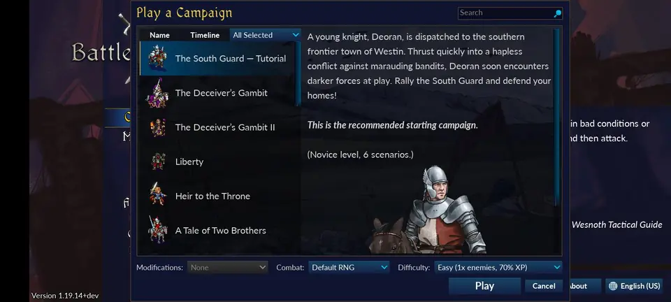 Screenshot 3 von The Battle for Wesnoth