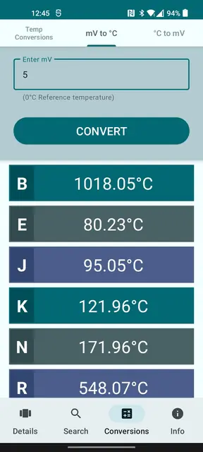 Screenshot 3 von Thermocouples