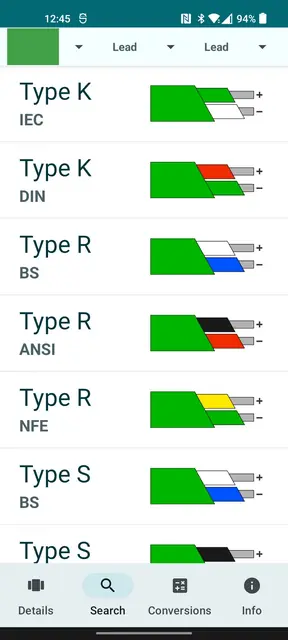 Screenshot 4 von Thermocouples