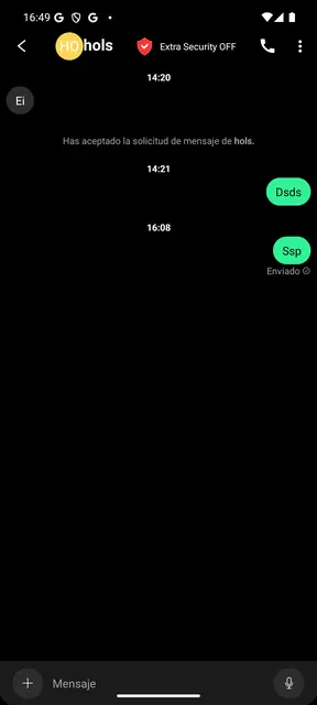 Screenshot 4 von ThreatScoopOnionChat