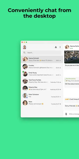 Screenshot 4 of Threema Libre