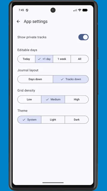 Screenshot 3 of Tickdroid