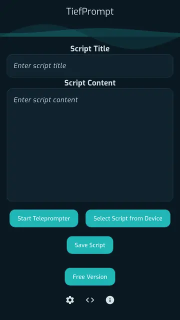 Screenshot 2 von tiefprompt